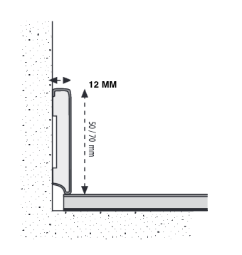 BATTISCOPA PVC ESPANSO
